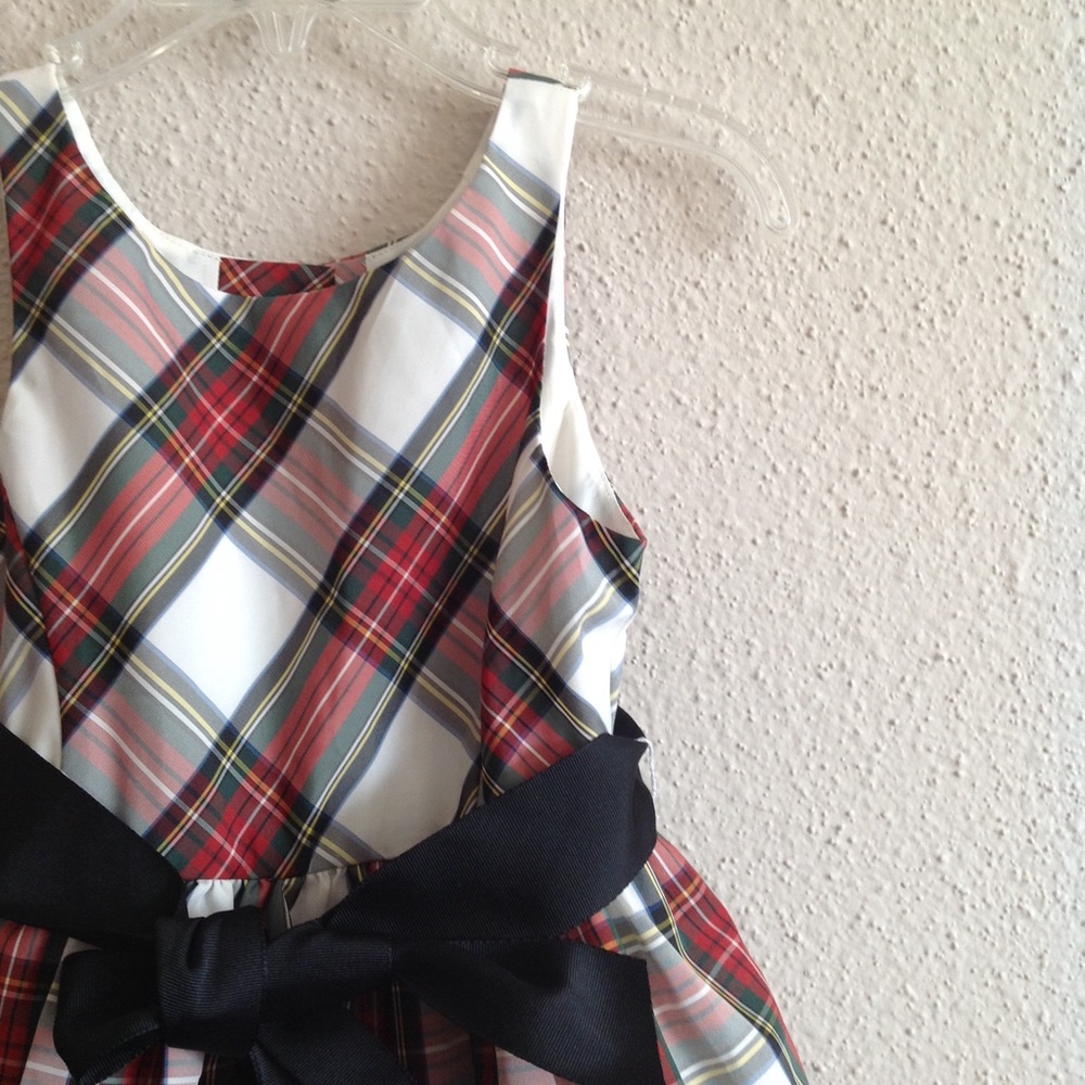 Polo Ralph Lauren Toddler Girl 2T Festive Holiday Fit-and-Flare Plaid Dress